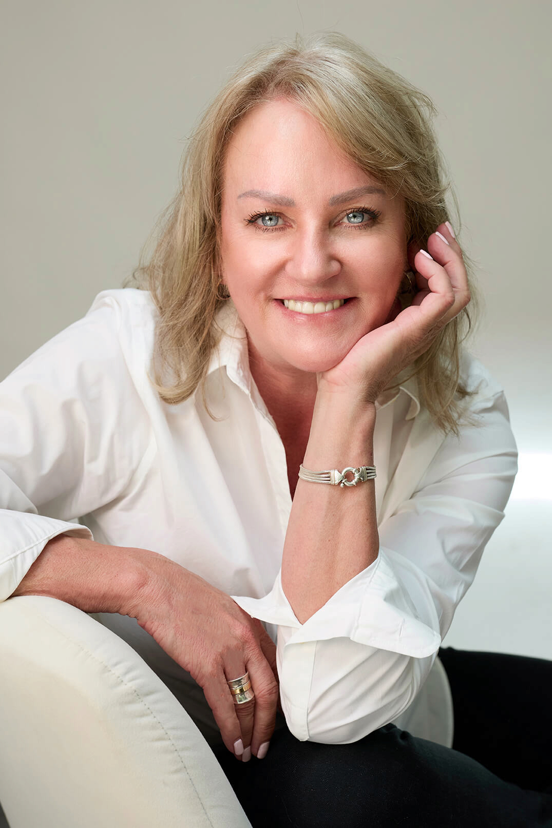 Headshot photography by Polly Sheldon — editorial style