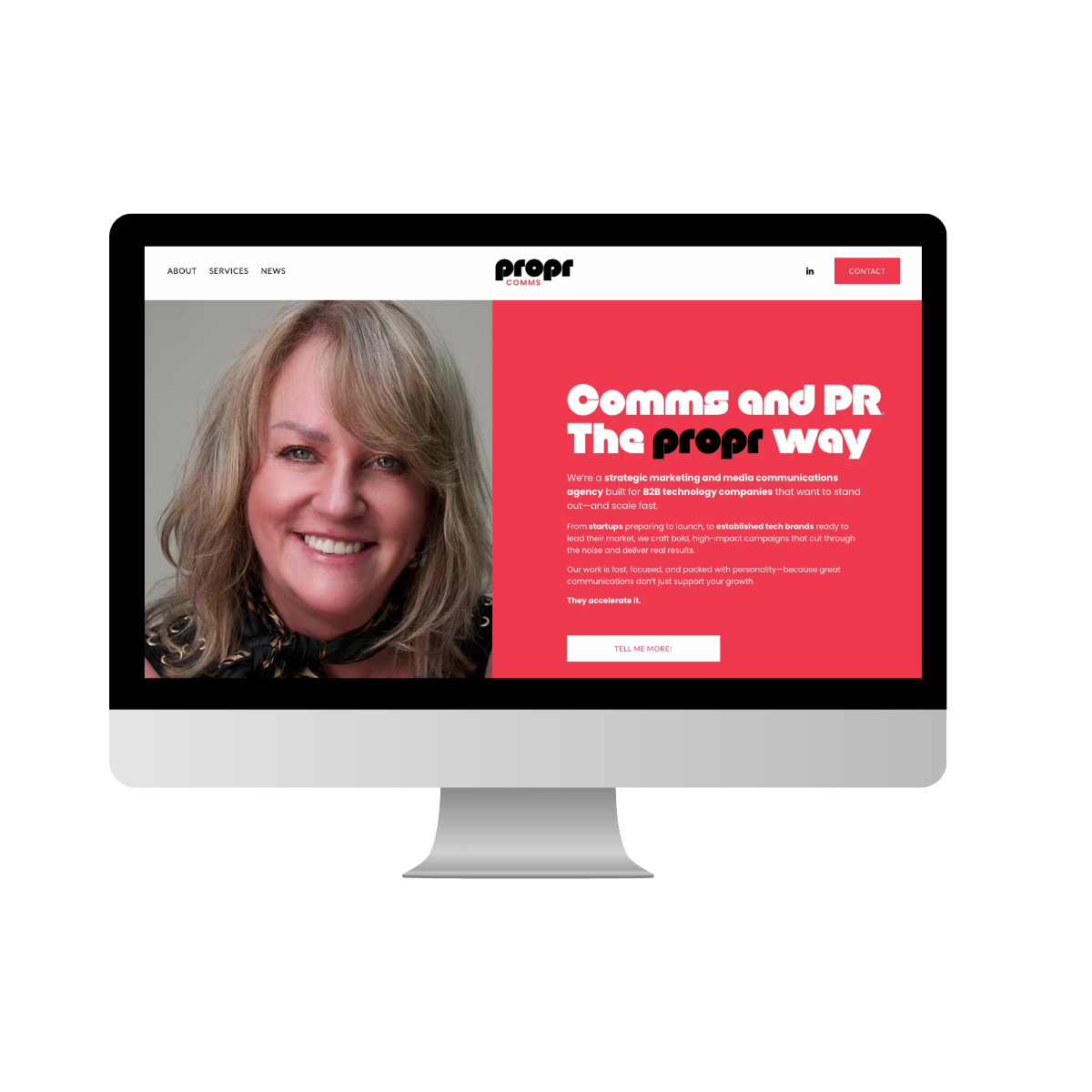 Propr website design