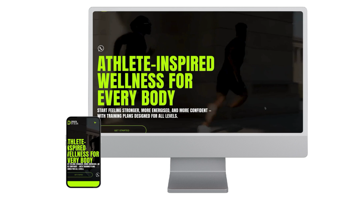 Driven by Dejon - brand identity and website